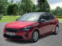 Used Vauxhall Corsa SRi 100 HP (73 kW) 2020 Red Hatchback