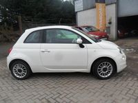 Used Fiat 500 Pop Star 69 HP (50 kW) 2016 White Hatchback