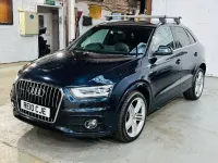 Used Audi Q3 S-line plus 177 HP (130 kW) 2014 Blue SUV