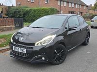 Used Peugeot 208 2017 Black Hatchback