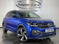 Used VW T-Cross R-line 115 HP (84 kW) 2021 Blue SUV