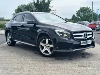 Used Mercedes GLA200 AMG line 136 HP (100 kW) 2016 Black SUV
