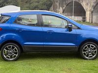 Used Ford Ecosport Titanium 90 HP (66 kW) 2015 Blue SUV
