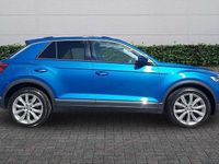 Used VW T-Roc SEL 115 HP (84 kW) 2019 Blue SUV