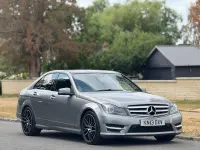 Used Mercedes C250 AMG 2013 Silver Sedan