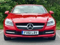 Usado Mercedes SLK250 AMG Edition 1 2011 Rojo Descapotable