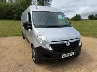 Used Vauxhall Movano 130 HP (95 kW) 2019 Silver MPV