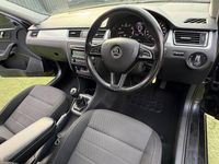 Used Skoda Rapid Elegance 105 HP (77 kW) 2014 Black Hatchback