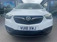 Used Vauxhall Crossland X 81 HP (59 kW) 2018 White SUV