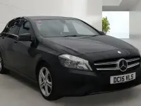 Used Mercedes A180 Sport Edition 109 HP (80 kW) 2015 Obsidian black Hatchback