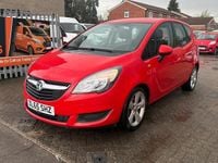 Used Vauxhall Meriva 2015 Red MPV