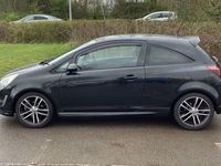 used Vauxhall Corsa 1.4 BLACK EDITION 3d 118 BHP