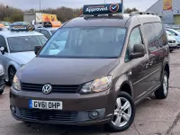 Used VW Caddy Maxi Life 102 HP (75 kW) 2011 Brown MPV