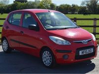 Usado Hyundai i10 Classic 78 HP (57 kW) 2010 Vermelho Citadino