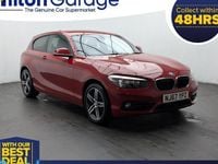 Used BMW 118 Sport Line 150 HP (110 kW) 2017 Red Hatchback