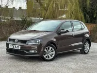 Begagnad VW Polo SE 2015 Brun Halvkombi