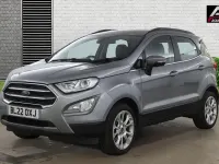 Begagnad Ford Ecosport Titanium 125 HK (91 kW) 2022 Silver SUV