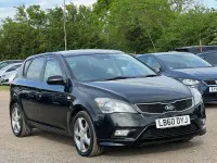 Used Kia Ceed 2010 Black Hatchback