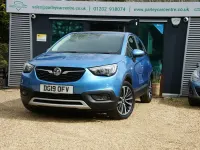 Used Vauxhall Crossland X Elite 81 HP (59 kW) 2019 Blue SUV