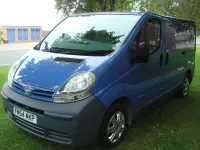 Used Nissan Primastar SE 100 HP (73 kW) 2005 Blue MPV