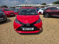 Used Toyota Aygo X-play 68 HP (50 kW) 2017 Red Hatchback