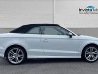 Used Audi A3 Cabriolet S-Line 2016 White Cabriolet