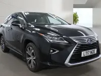 Used Lexus RX450h Luxury Line 2017 Black SUV