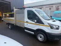 Used Ford Transit S 130 HP (95 kW) 2021 White Cabriolet