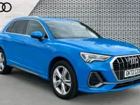 Used Audi Q3 S-Line 190 HP (139 kW) 2022 Blue SUV