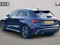 Used Audi A3 S-Line 147 HP (108 kW) 2025 Blue Hatchback