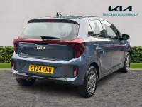 Used Kia Picanto 2024 Blue Hatchback