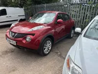 Used Nissan Juke Acenta 115 HP (84 kW) 2014 Red SUV