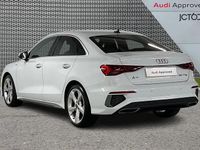 Used Audi A3 S-Line 147 HP (108 kW) 2023 White Sedan
