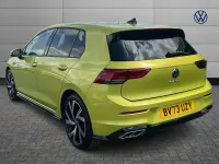 Used VW Golf VIII R-line 150 HP (110 kW) 2023 Yellow Hatchback