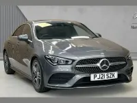 Used Mercedes CLA220 AMG line 190 HP (139 kW) 2021 Grey Coupe