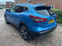 Used Nissan Qashqai N-Connecta 2017 Blue SUV
