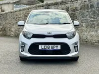 Used Kia Picanto 83 HP (61 kW) 2018 Silver Hatchback