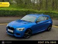 Used BMW 118 M Sport 170 HP (125 kW) 2014 Blue Hatchback