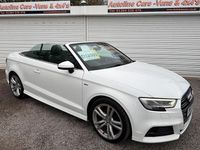 Used Audi A3 S-Line 116 HP (85 kW) 2017 Cabriolet