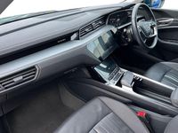 Used Audi e-tron Design 230 kW (313 HP) 2021 Galaxy blue SUV