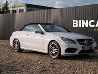 Used Mercedes E200 AMG 184 HP (135 kW) 2014 White Cabriolet