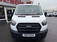 Used Ford Transit 130 HP (95 kW) 2021 White Cabriolet