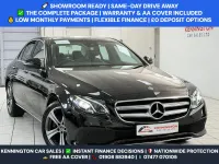 Used Mercedes E220 Premium 2017 Black Sedan