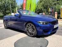 Used BMW M4 Cabriolet Competition Edition 450 HP (330 kW) 2019 Blue Cabriolet