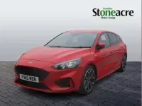 Used Ford Focus ST-Line X 182 HP (133 kW) 2019 Red Hatchback