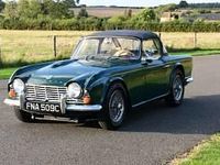 Used Triumph TR4 100 HP (73 kW) 1965 Blue Cabriolet