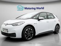 Used VW ID.3 Pure 110 kW (150 HP) 2021 White Hatchback