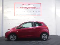 Used Ford Ka Zetec 69 HP (50 kW) 2010 Red Hatchback
