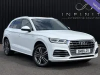 Used Audi Q5 S-Line 286 HP (210 kW) 2018 White SUV