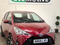 Used Toyota Yaris Hybrid 2019 Red Hatchback